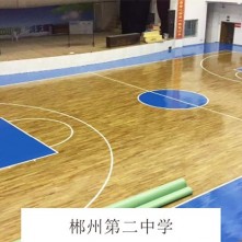 客户案例：郴州第二中学篮球馆