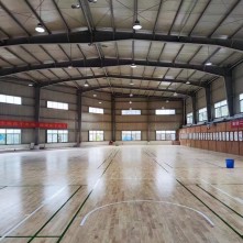 湖南室内篮球馆设计，运动体育木地板